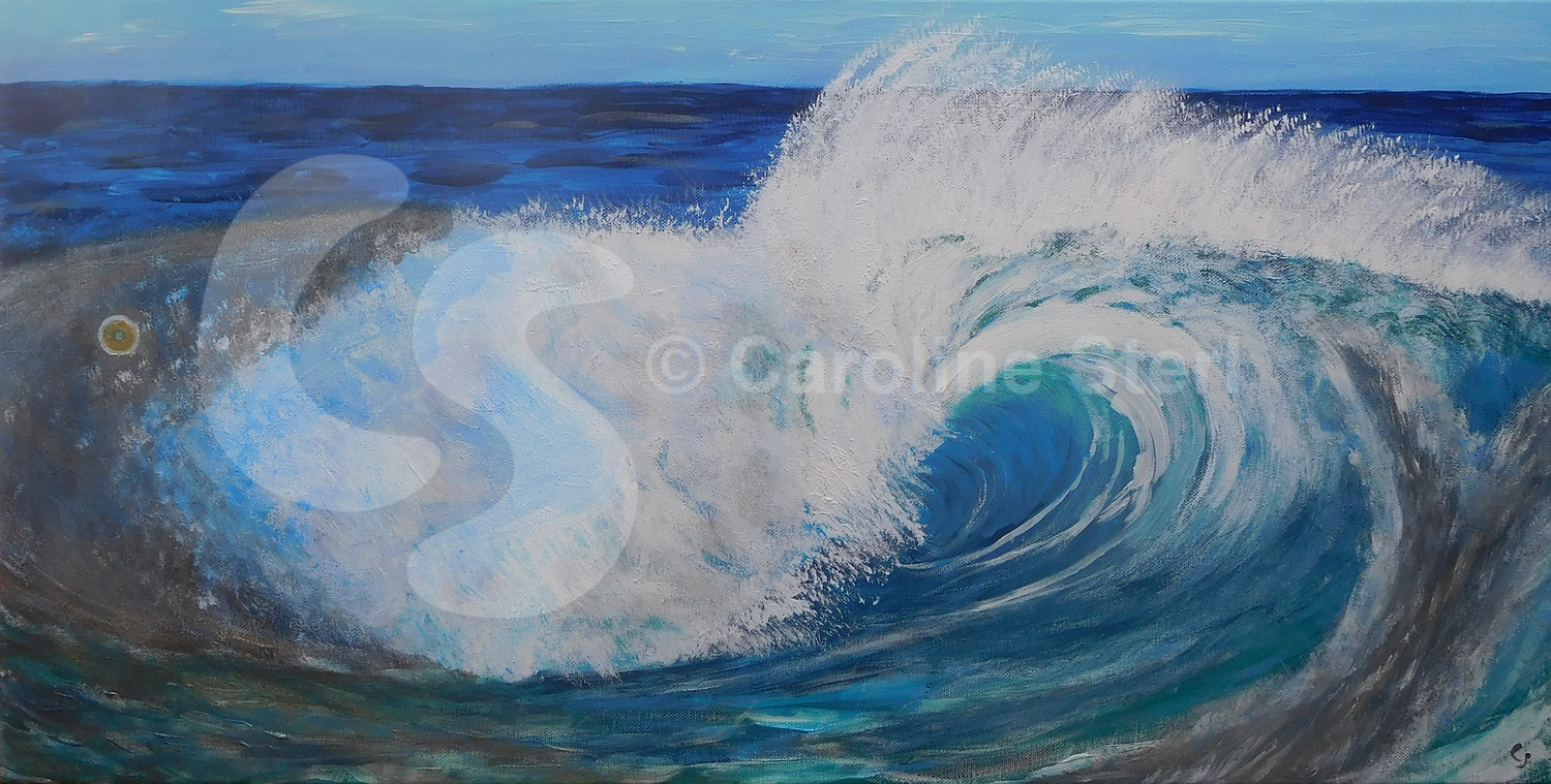 Painting: The Wave Eater